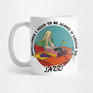 Jazz Music Obsessive Fan Design Mug